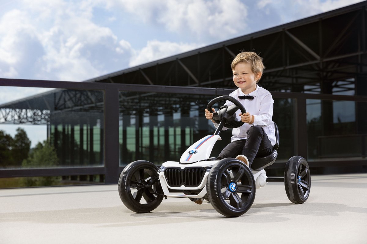 BERG Reppy BMW Skelter - Verstelbare Stoel - Met soundbox - 2,5+ Jaar - Wit - Officieel licentiemodel — afbeelding 6