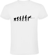Biljart evolutie Heren T-shirt | Biljarten | Biljartkeu | Carembole | Driebanden | Pool