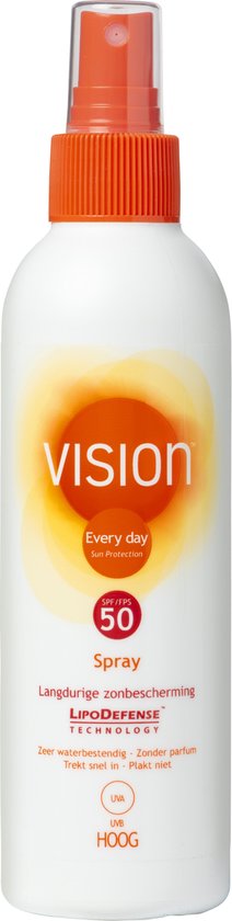 Ik heb het erkend Pornografie veiligheid Vision Every Day Sun Protection - Zonnebrand Spray - SPF 50 - 180 ml |  bol.com