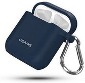 Usams Silicone Cover voor Airpods 1 / Airpods 2 - Blauw