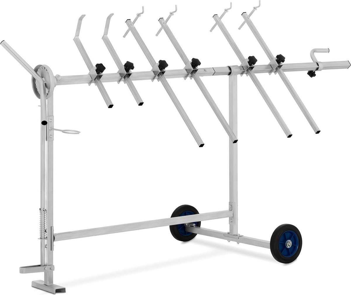 MSW - Roterende lakstandaard - 6 houderbeugels - 360° - 90 kg