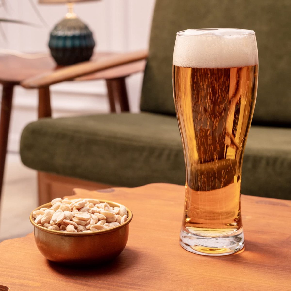 KROSNO | Lange Bier Glazen | Set van 6 - 500 ml | Loodvrij kristalglas | Chill Collectie | Perfect voor Thuis, Restaurants en Feesten | Vaatwasser Veilig – foto 4