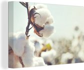 Toile Peinture Plantes - Bloem - Branche - Nature - 140x90 cm - Décoration murale