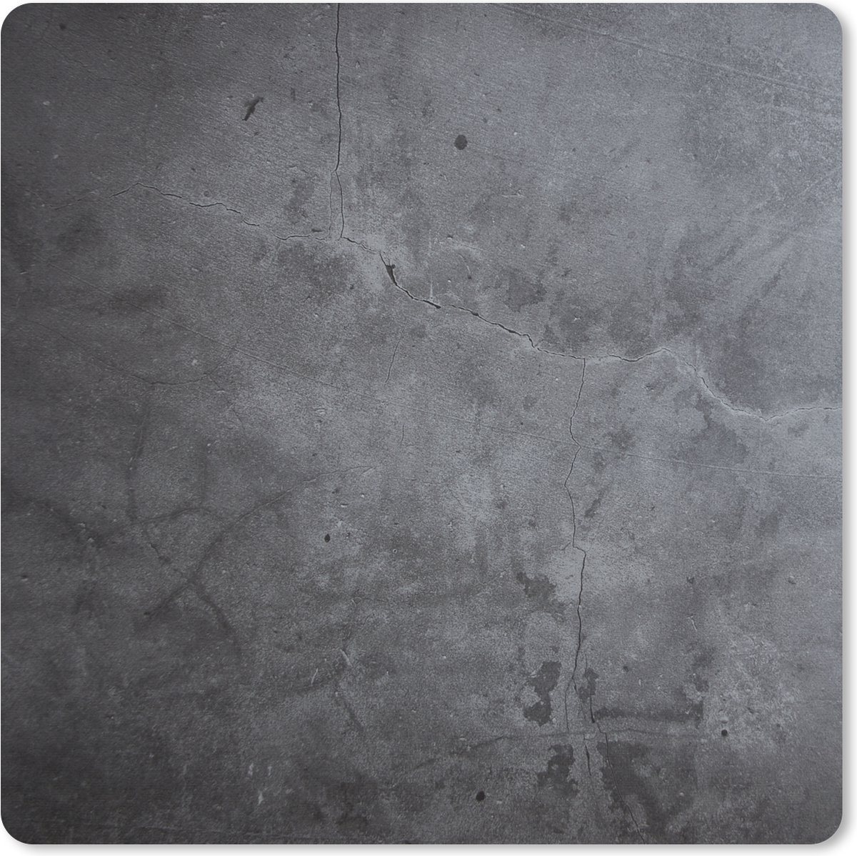 Muismat 30x30 cm - Mousepad Industrieel - Beton print - Grijs - Leisteen - Retro - Muismatten