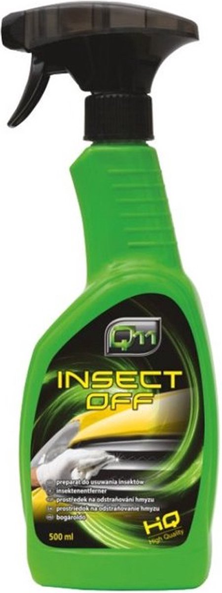 Insecten verwijderaar Insect-Off. Krachtig schoonmaakmiddel, ook als stickerverwijderaar - Q11
