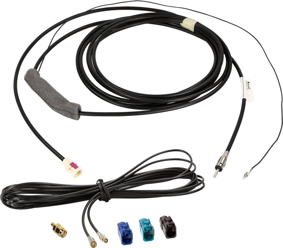 Calearo Antennekabelset Fakra(f) - DIN(m)/SMB(F)/SMA(m) FM/DAB+