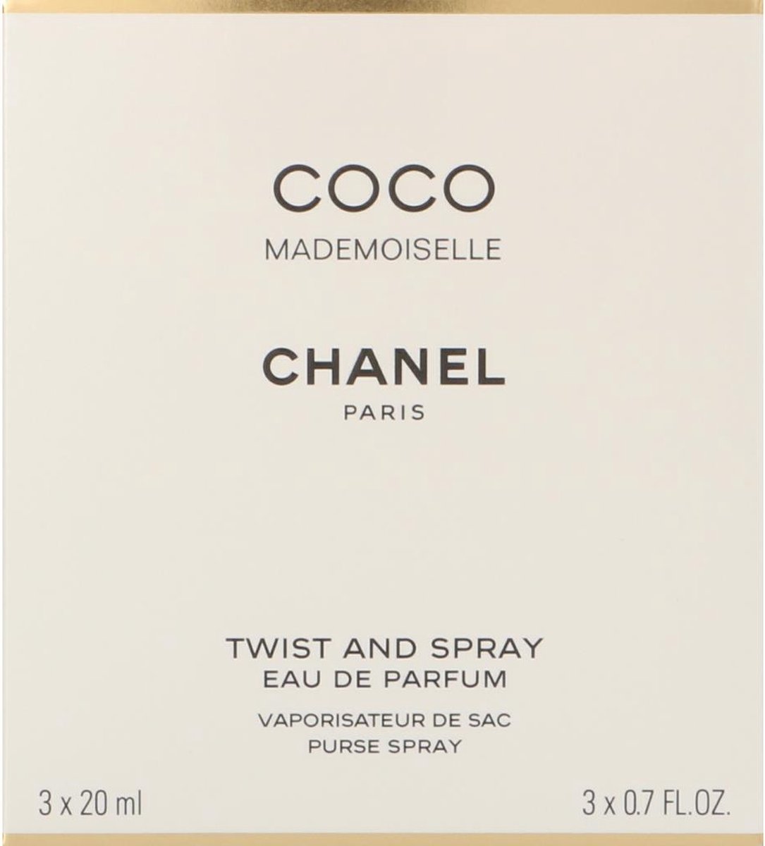 Chanel Coco Mademoiselle Geschenkset - Eau de Parfum + 2x Eau de Parfum Refill – foto 4