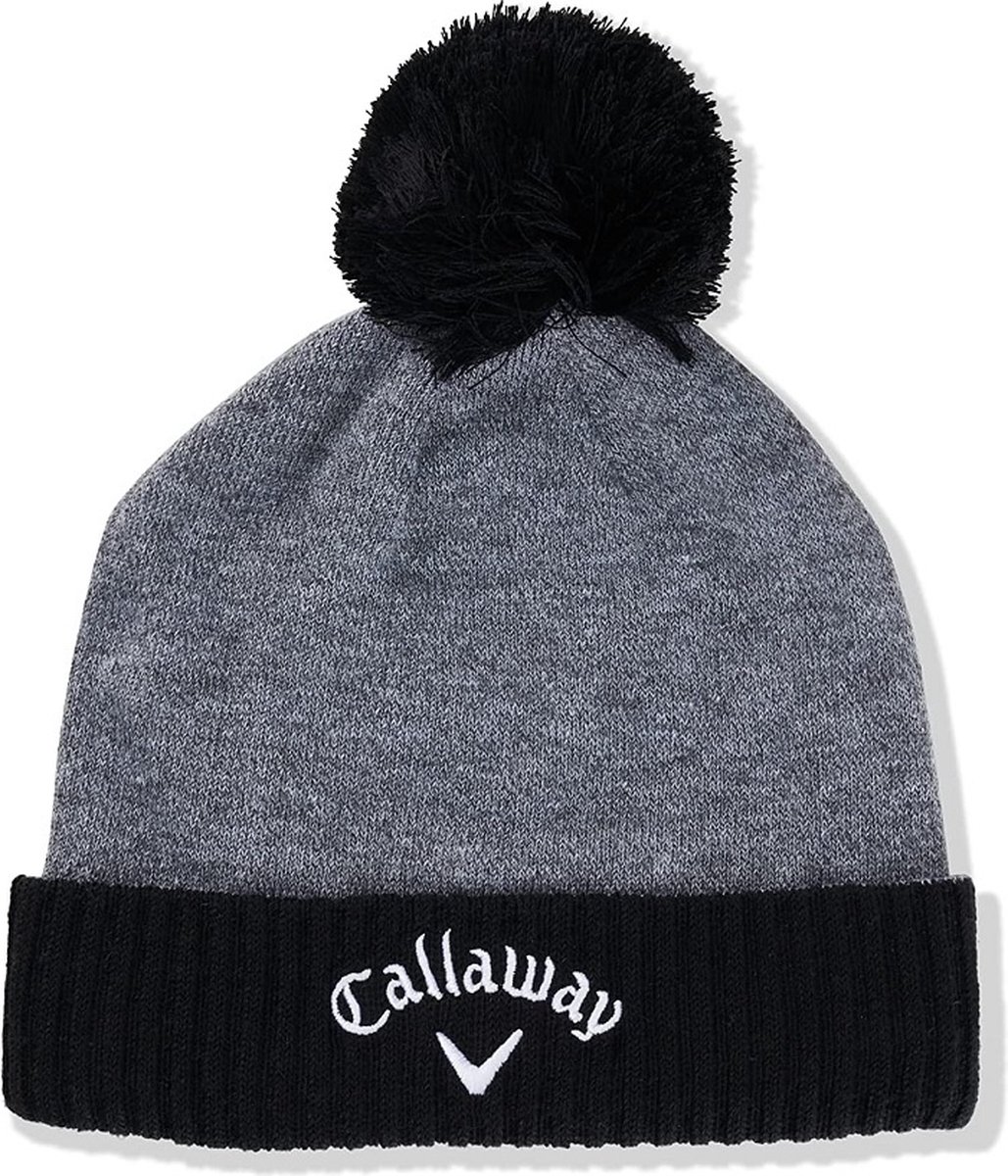 Callaway Pom Pom Beanie Zwart