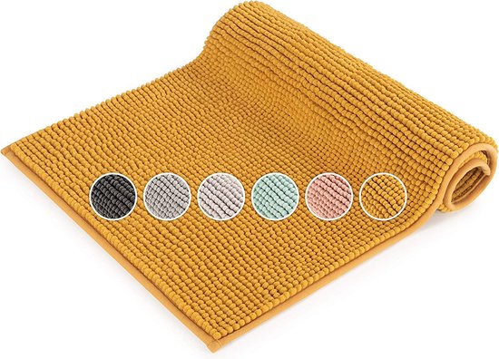 Badmatsets 3 Stuks Antislip Microvezel Badmatten Wasbaar 40 X 50 Cm U Vorm Toiletmat 50 X 60 Cm Kleine Badmat 50 X 80 Cm Badtapijt
