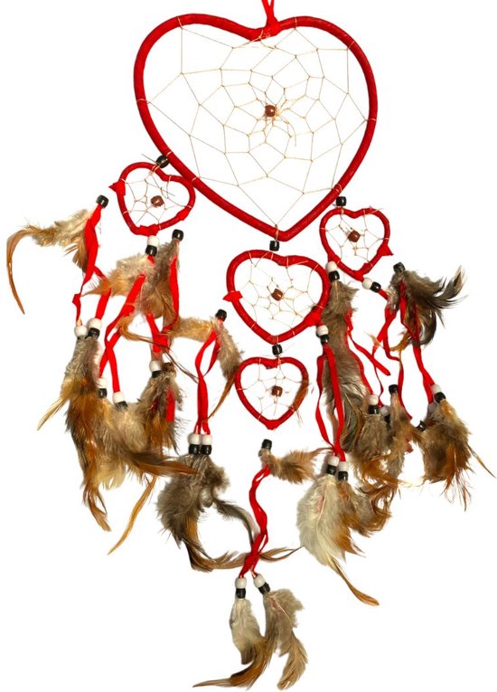 Dromenvanger Hart Rood – Loving Heart XL – Red Love - Hartvorm - Valentijn - Cadeau - Liefde