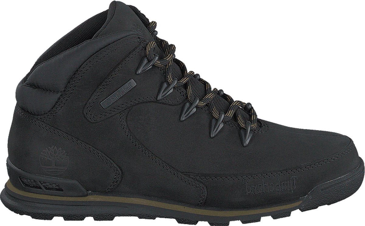 Timberland Euro Rock Mid Hiker Nubuck Zwart