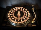 PUSSIES, BOOBS & TATTOOS Felt Zoetrope Turntable Slipmat 12" - Premium slip mat - Turntable - for Vinyl LP Record Player - DJing - Audiophile - Original art Design - Psychedelic Art