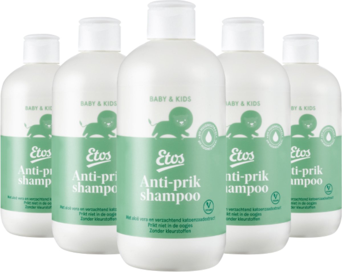 Etos Baby Shampoo - 5 x 300 ML - voordeelverpakking | bol.com