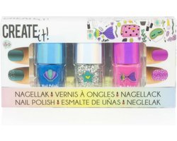 Nagellak Create It set van 3
