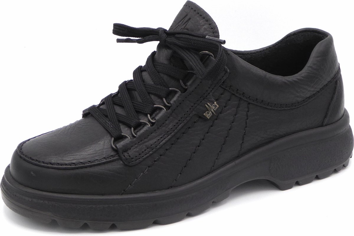 Lomer New Valiant Analina Wandelschoen Heren Zwart