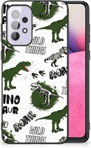 Dierenprint Telefoonhoesje geschikt voor Samsung Galaxy A33 5G Dinosaurus