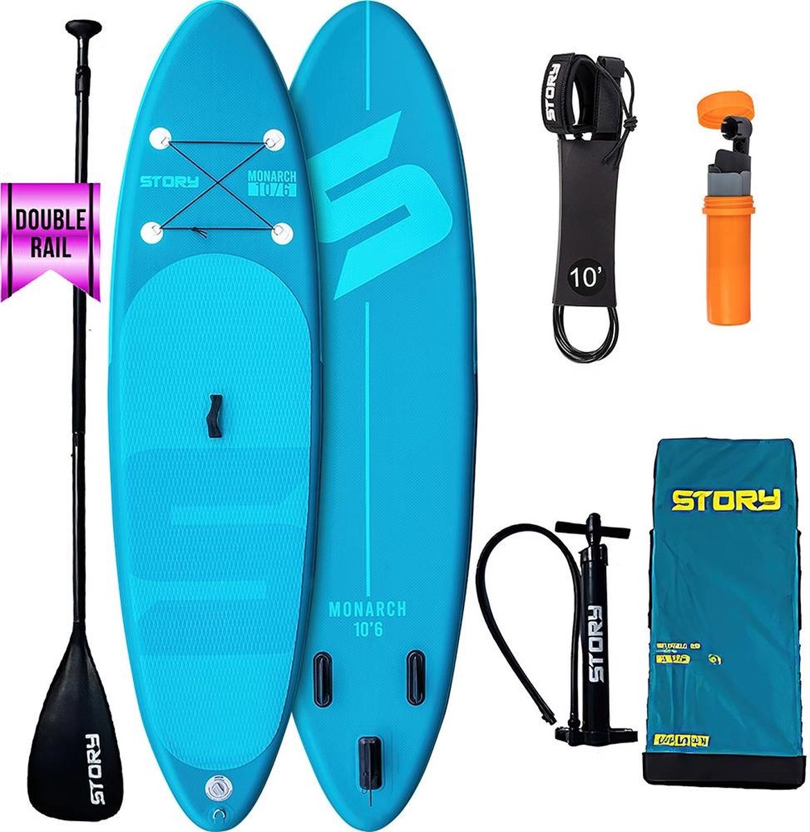 Story Monarch opblaasbare SUP 320 Blue / Mint
