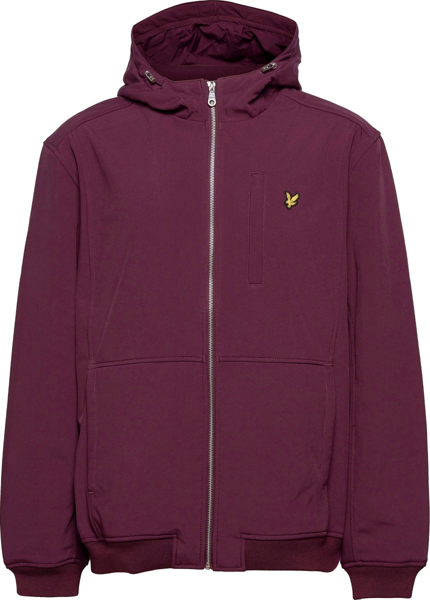 Lyle & Scott Heren Outdoorjas Softshell Jacket Rood