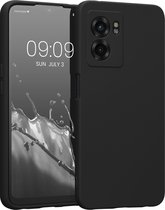 kwmobile telefoonhoesje geschikt voor Realme Narzo 50 (5G) - Hoesje voor smartphone - Precisie camera uitsnede - TPU back cover in mat zwart