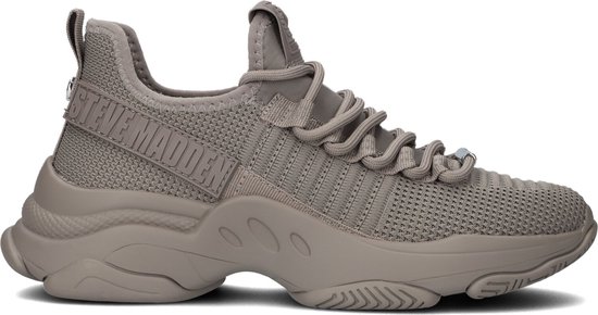 Steve Madden Mac2 Lage sneakers - Dames - Taupe - Maat 37 | bol.com