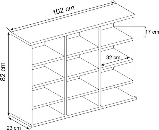 Houten CD DVD Stand Decoratieve Plank Rasato