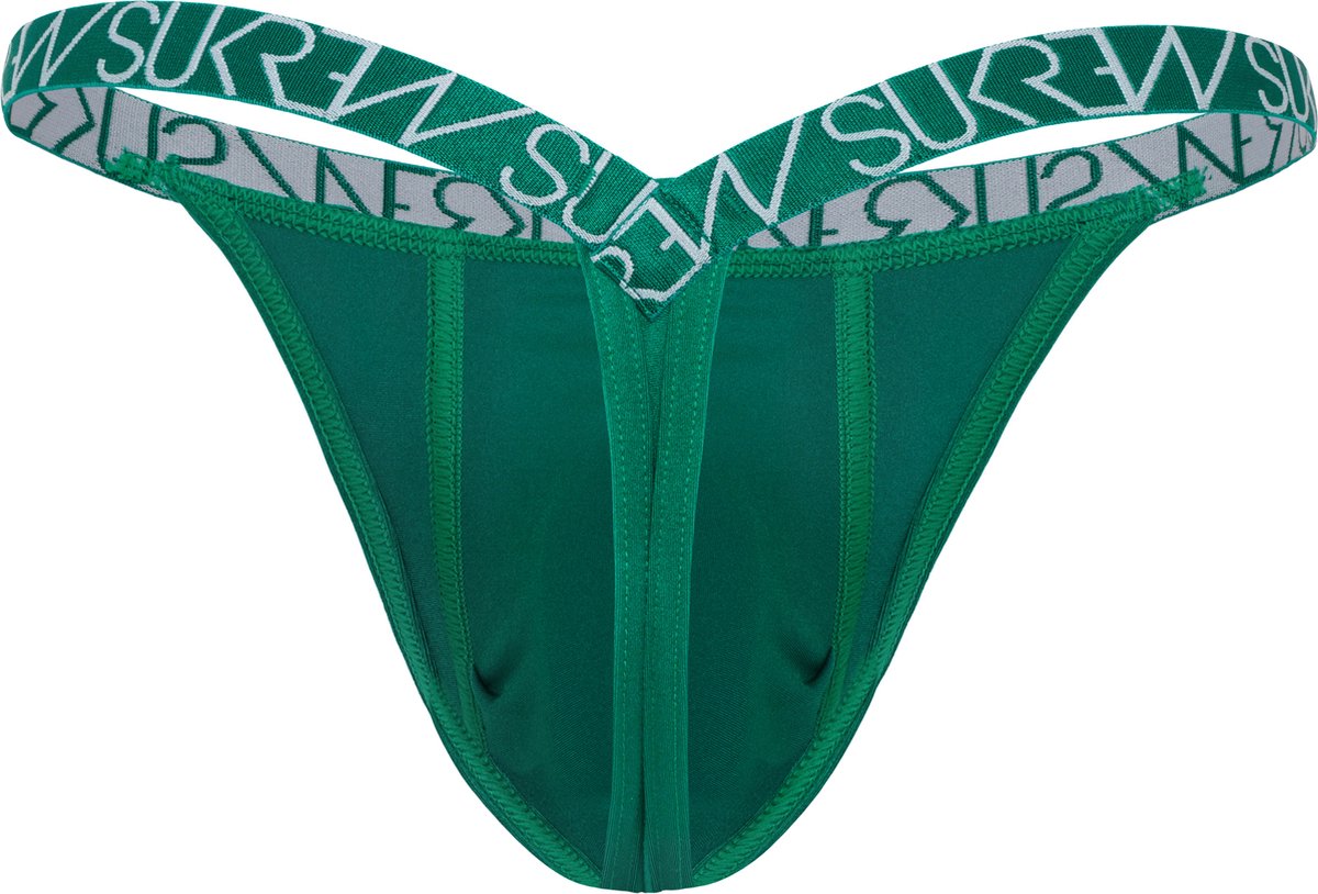 Sukrew Bubble String Emerald Groen Maat M Heren String Mannen