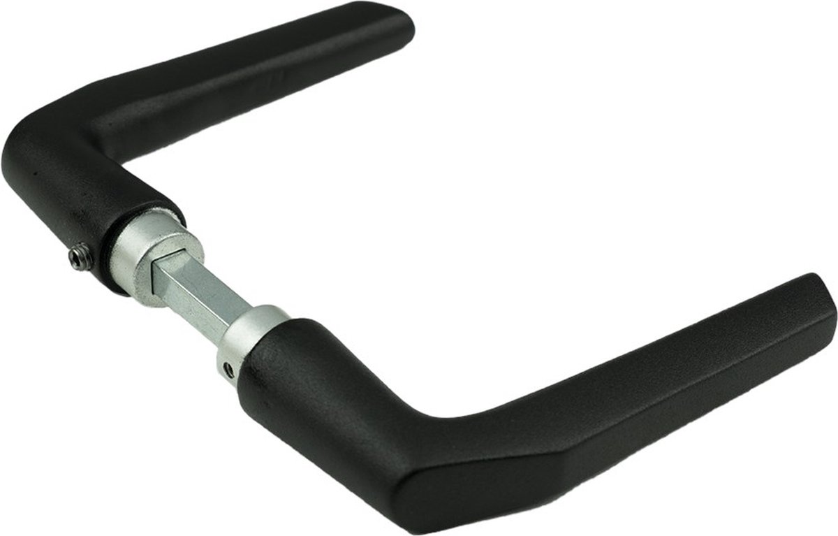 Ami Deurkruk - Duimmodel - aluminium - 38-42mm deurdikte - gitzwart