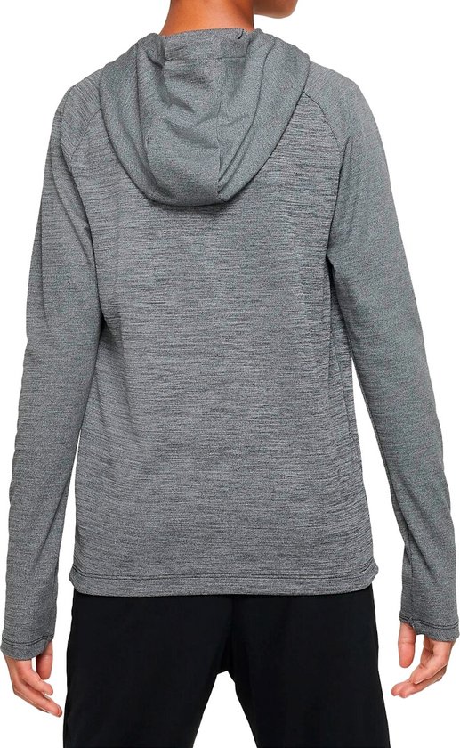 Nike Dri-Fit Training Top Hoody Garçons - Grijs/ Oranje - Taille 152