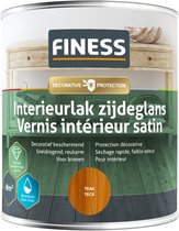 Finess Interieurlak zijdeglans - teak - 750 ml.