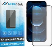 Mobigear Screenprotector geschikt voor Apple iPhone 12 Pro Max Glazen | Mobigear Premium Screenprotector Anti-Glare - Case Friendly - Zwart