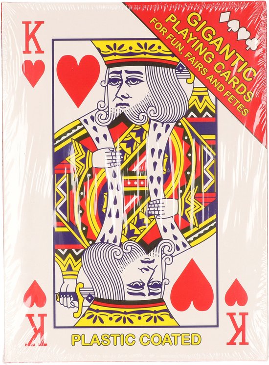 1x Ensemble de 54 cartes à jouer rouge - Jeux de cartes - Cartes à