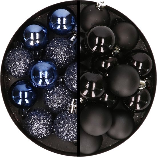 Glazen kerstboomballen, transparant, 7,5 cm, set van 3