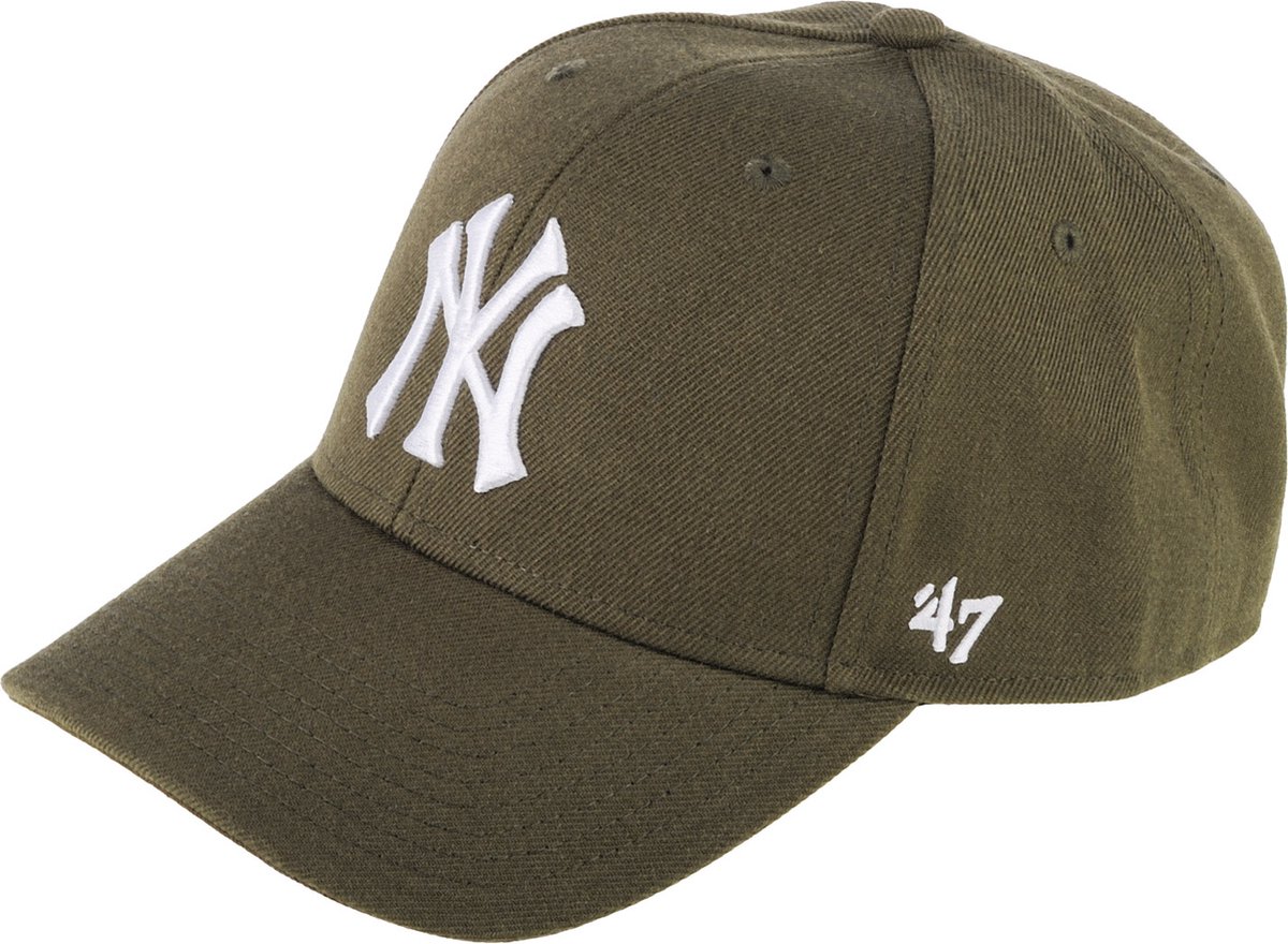 47 Brand MLB New York Yankees MVP Cap B-MVPSP17WBP-SWL, Unisex, Groen, Pet, maat: One size