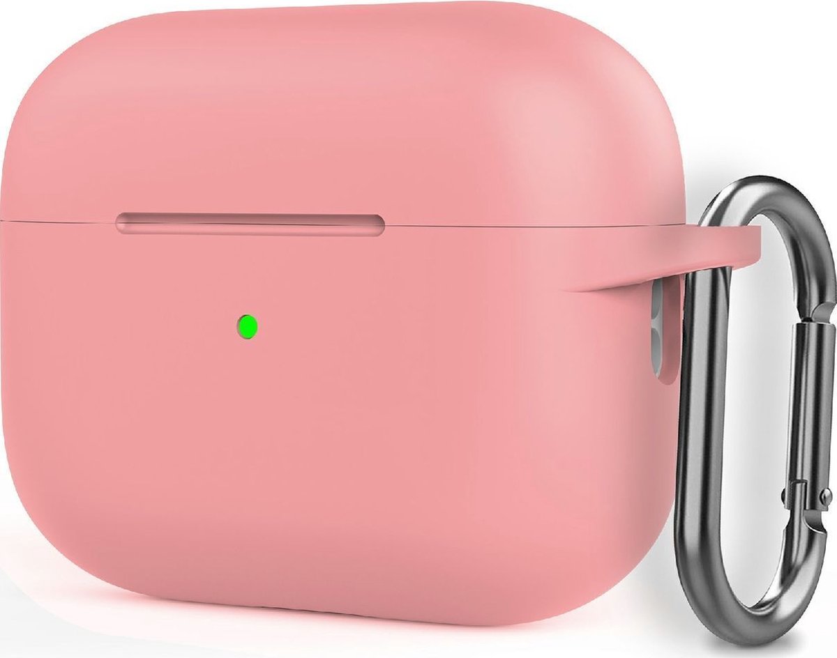 Mobigear Color Hoesje geschikt voor Apple AirPods Pro 2 Hoesje Flexibel Siliconen - Roze