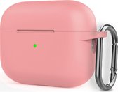 Mobigear Hoesje geschikt voor Apple AirPods Pro 2 Hoesje Flexibel Siliconen | Mobigear Classic - Roze