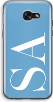 Gepersonaliseerd - Case Company® - Hoesje geschikt voor Samsung Galaxy A5 (2017) hoesje - Monogram N°2 - Soft Cover Telefoonhoesje - Bescherming aan alle Kanten en Schermrand