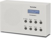 Techniradio 3 draagbare DAB+ radio - wit