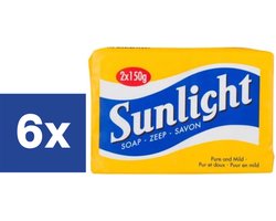 Sunlight Puur & Mild Huishoudzeep - 6 x 2 stuks