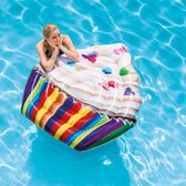 Intex Vanilla Cupcake Mat - zwembad accessoires - multicolor