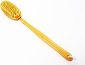 Bad Borstel - Rug Scrubber - Rugborstel Douche met Steel - Doucheborstel Rugborstel - Badborstel - Rugborstel - Scrub Rug - Scrub Borstel - Sisal