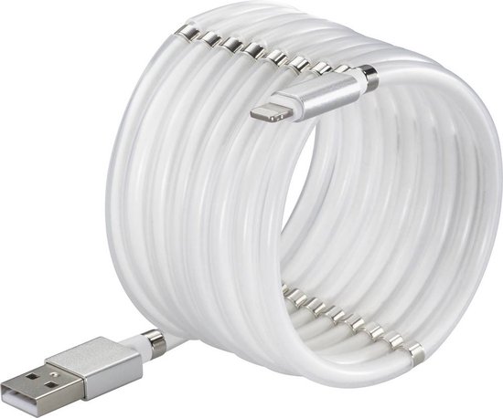 Renkforce USB-kabel USB 2.0 USB-C® stekker, Apple Lightning stekker 2.