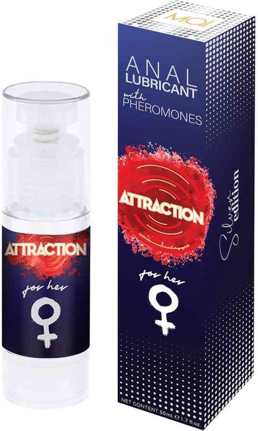 Image showcasing Attraction Glijmiddel Anal Lubricant With Pheromones Attraction For Her ...