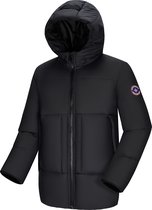 Subprime - Heren Jas winter Parka Levi - Zwart - Maat XXL