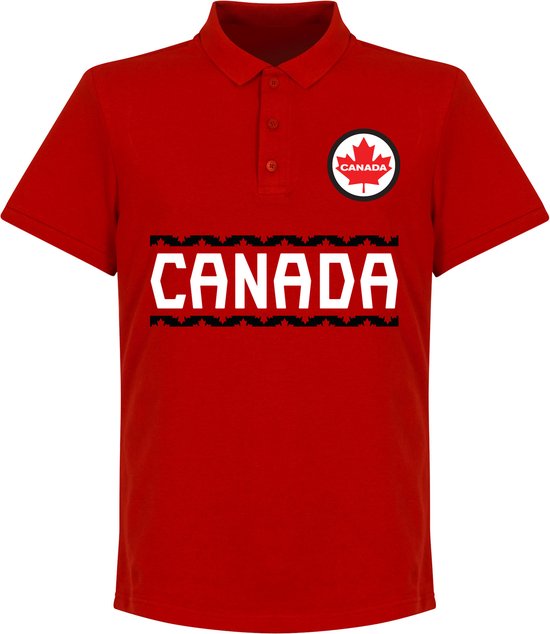 Polo de l'équipe du Canada - Rouge - XL