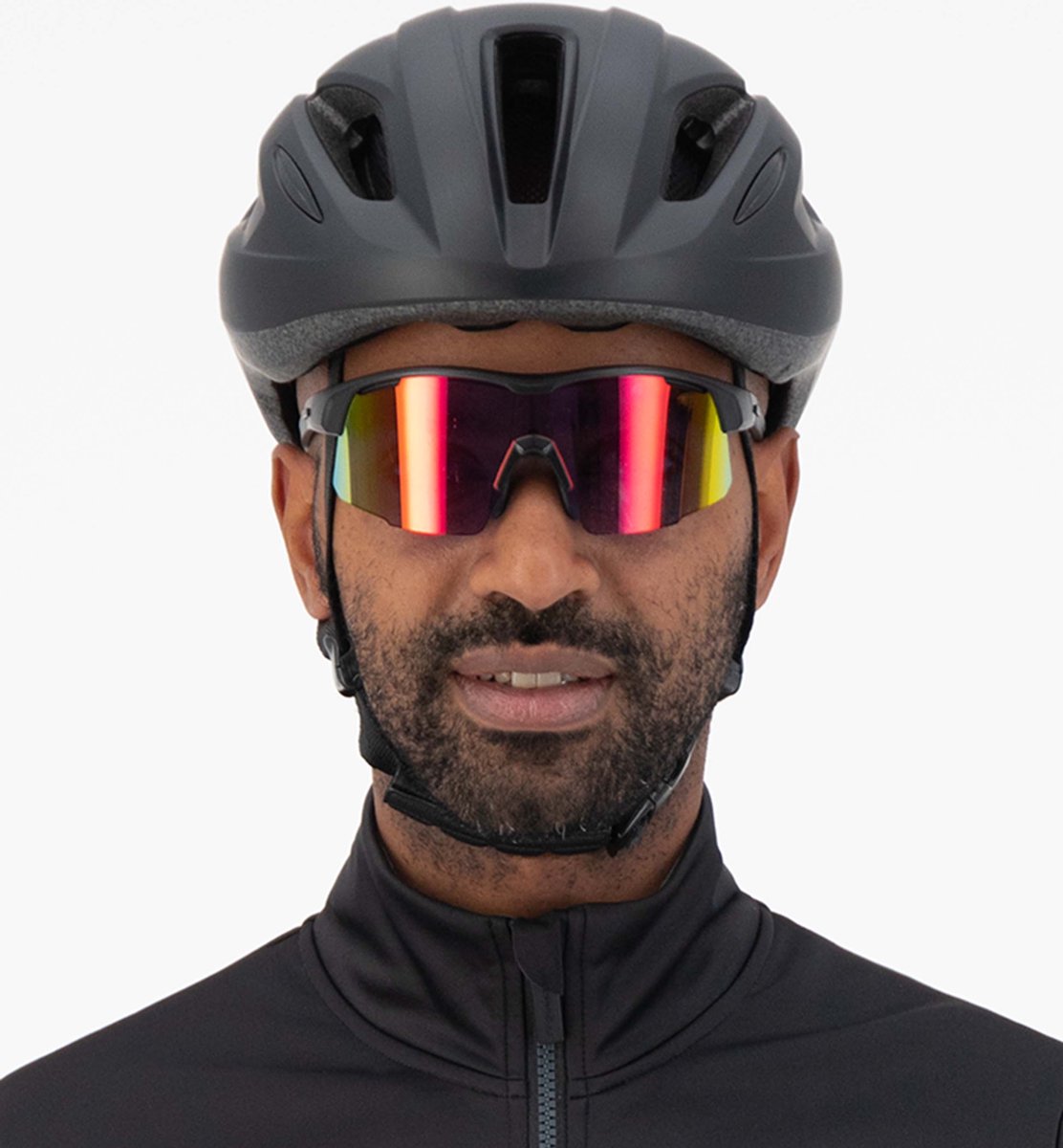 Rogelli Cuora Fietshelm - Sporthelm - Helm Volwassenen - Zwart - Maat S/M - 54-58 cm