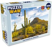 Puzzel Cactussen in Arizona - Legpuzzel - Puzzel 1000 stukjes volwassenen