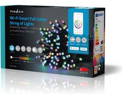 Nedis SmartLife-kerstverlichting - Koord - Wi-Fi - RGB - 84 LED's - 10.0 m - Android / IOS
