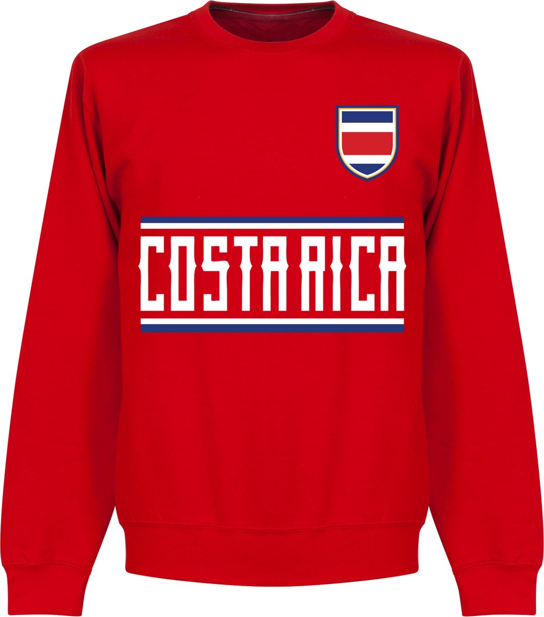 Costa Rica Team Sweater - Rood - Kinderen - 152