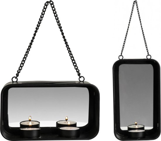 Wand theelichthouder goud rond | Kandelaars & waxinehouders | Mix&Match Kdo