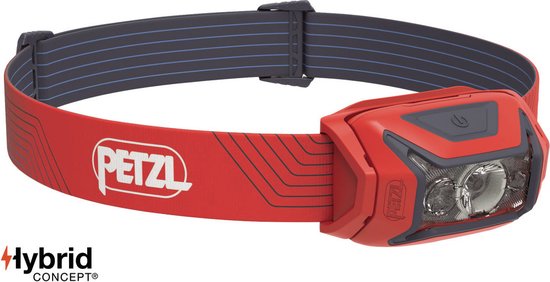 PETZL - Lampe Frontale ACTIK - Trois Niveaux d'éclairage